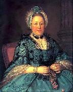 Ivan Argunov Portrait of Countess Tolstaya oil painting on canvas